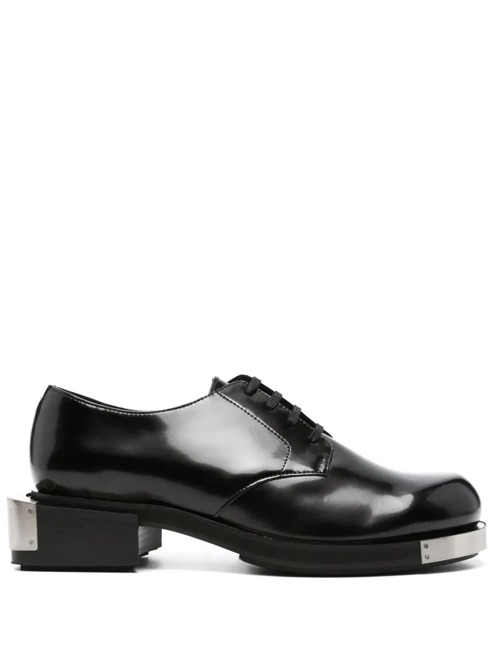 Nazim engraved-logo derby shoes