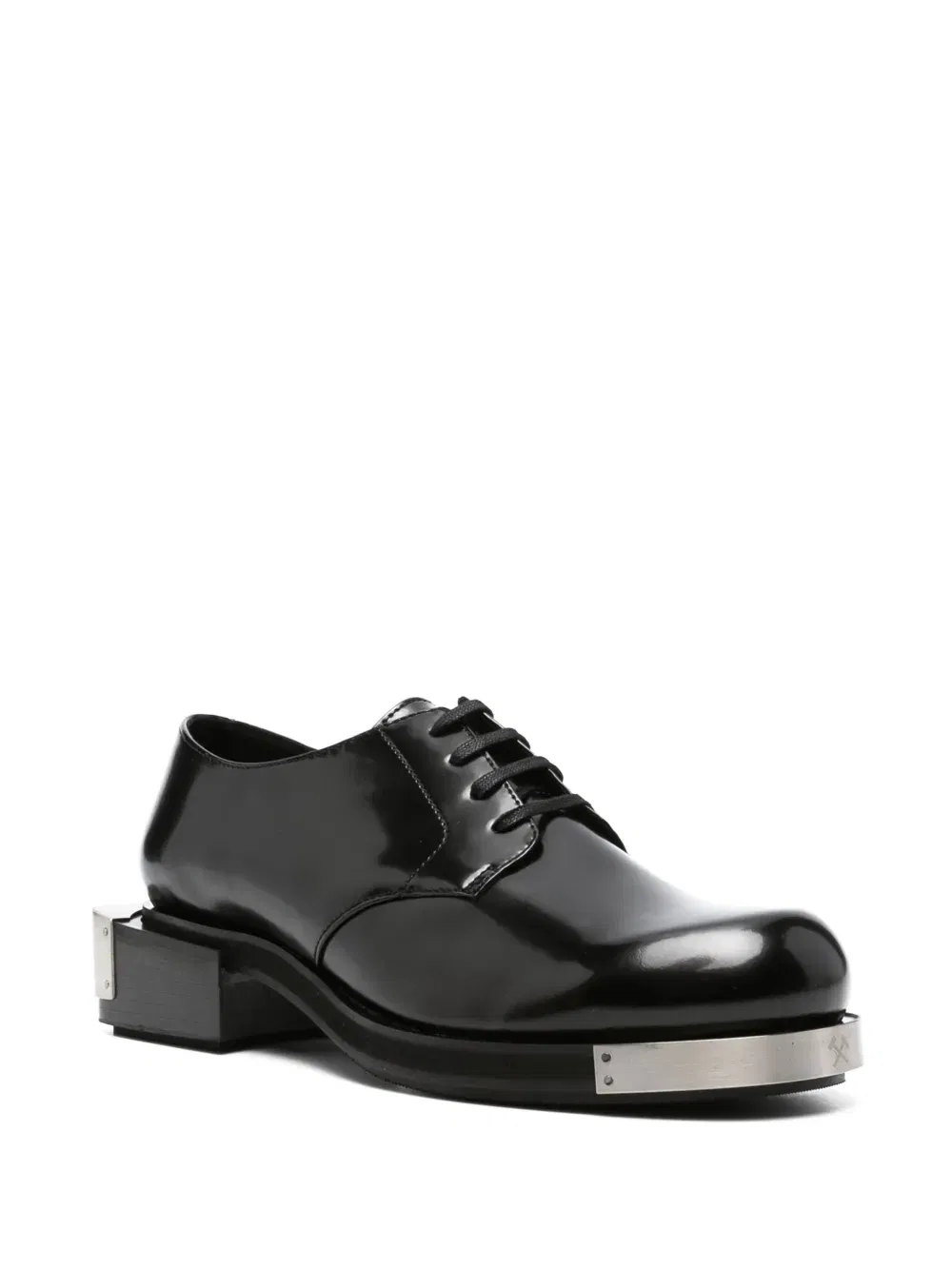 Nazim engraved-logo derby shoes