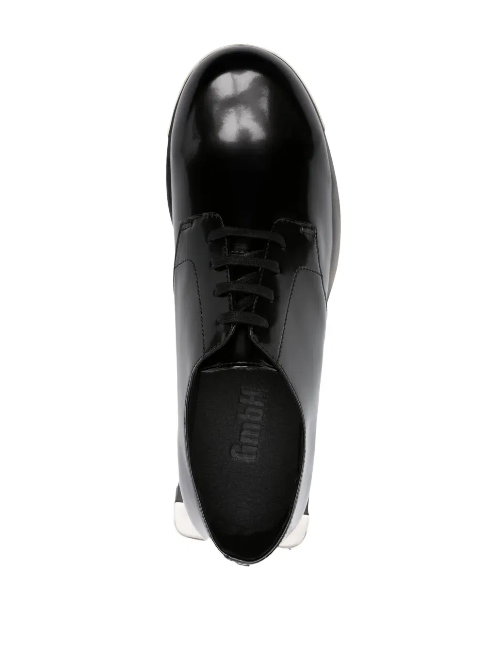Nazim engraved-logo derby shoes