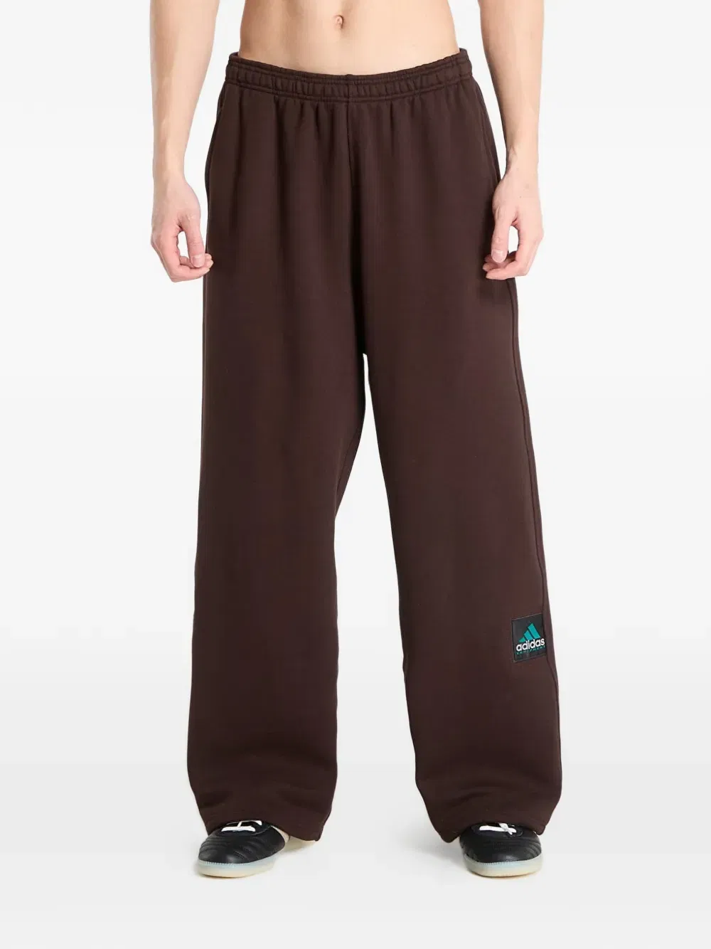 Equipment logo-patch track pants