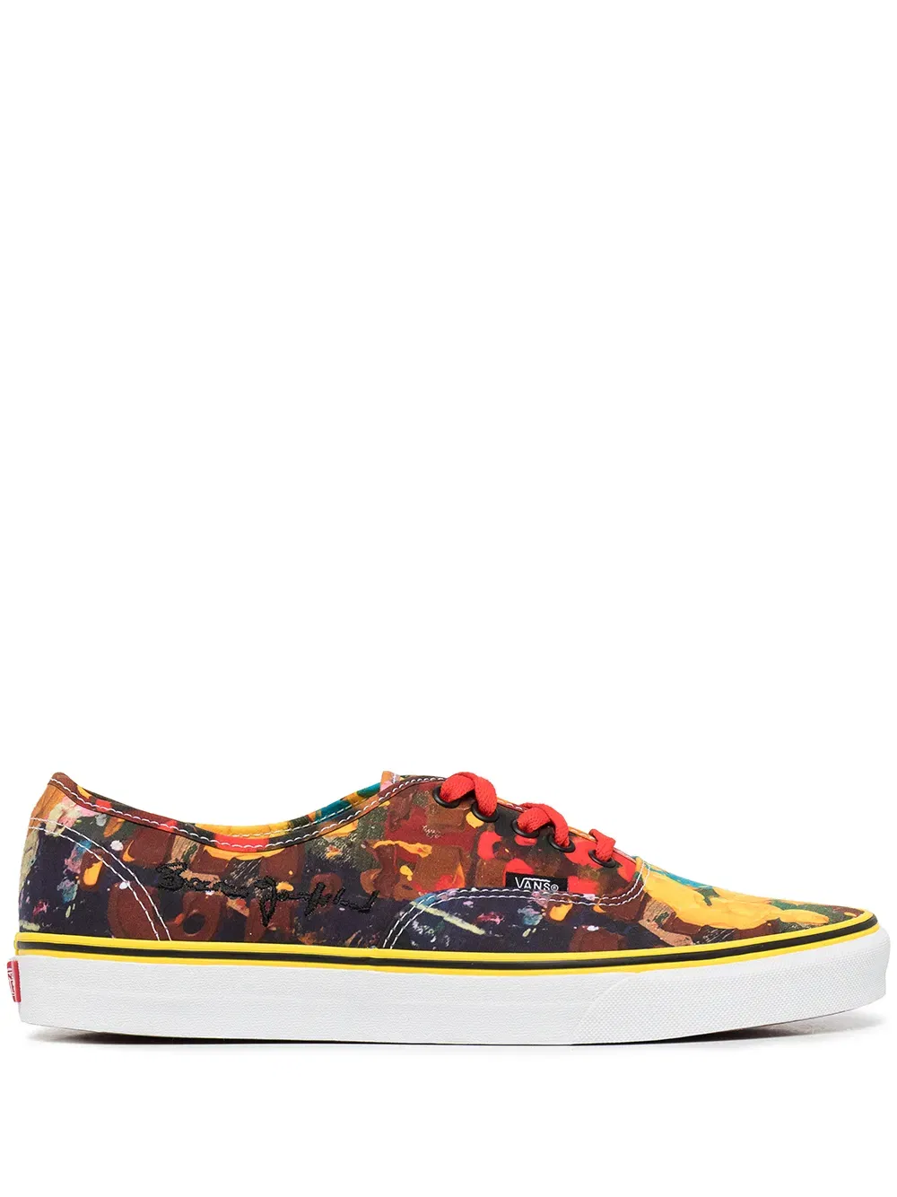Authentic graphic-print sneakers