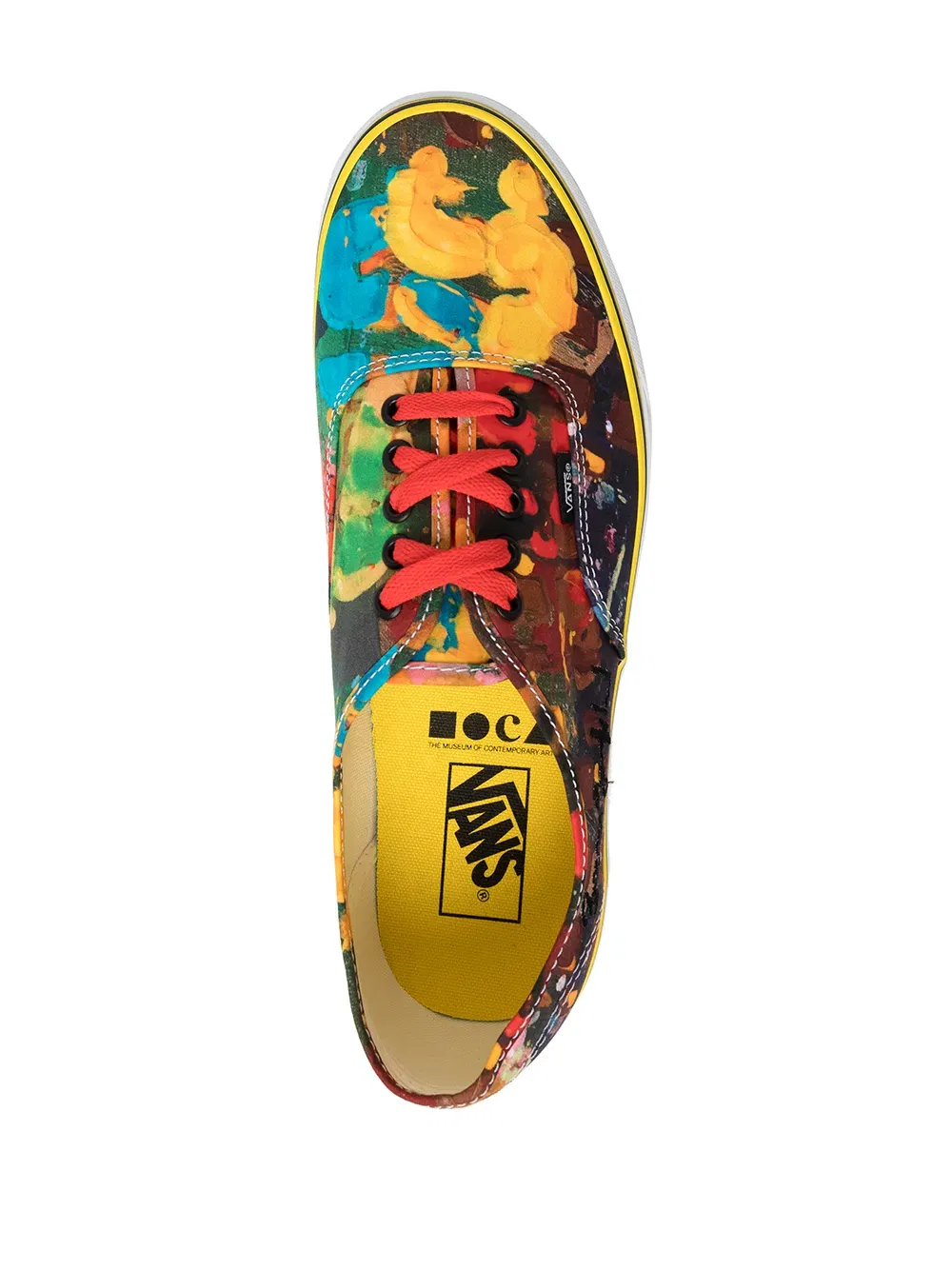 Authentic graphic-print sneakers