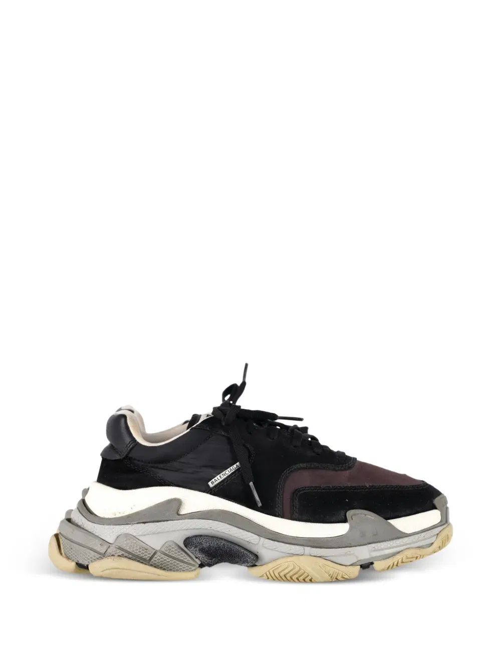 Triple S suede sneakers