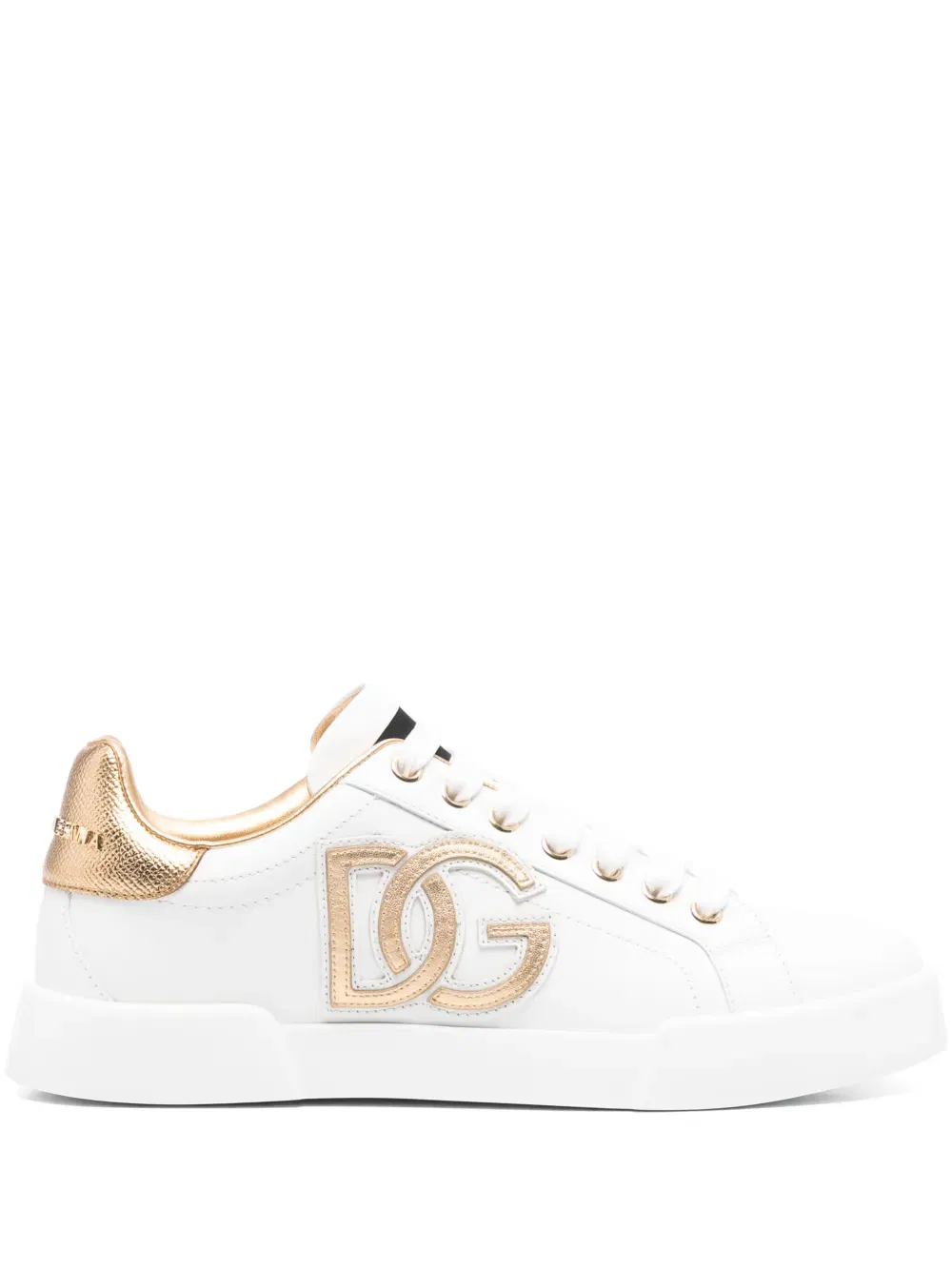 DG logo-patch sneakers