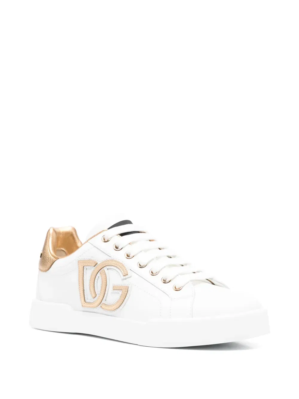 DG logo-patch sneakers