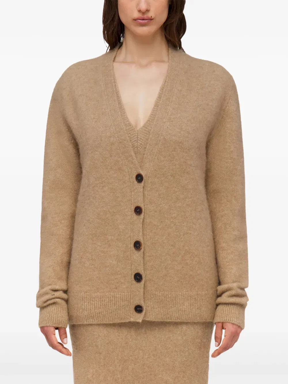 cashmere-blend cardigan