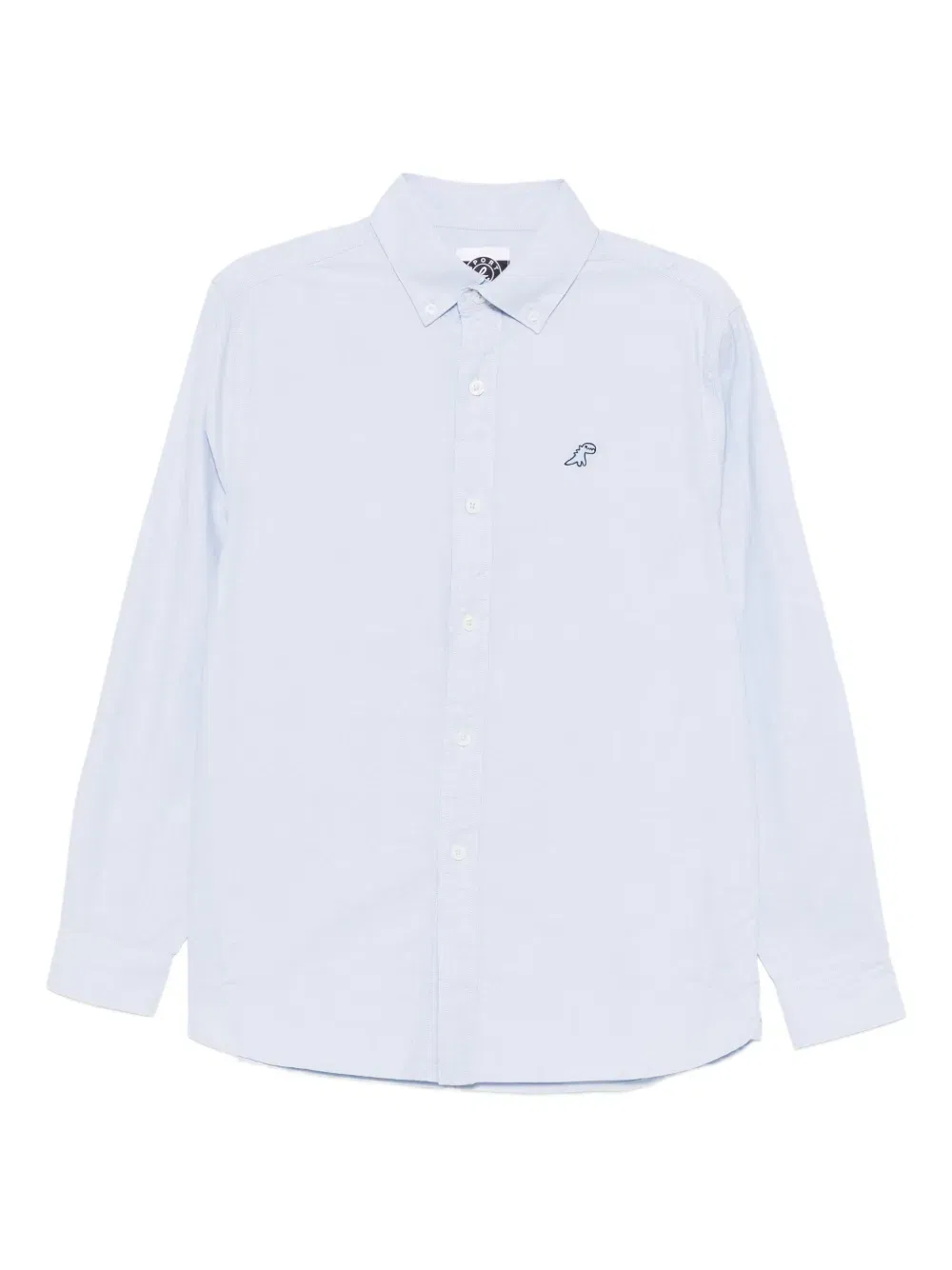 Dino-embroidered shirt