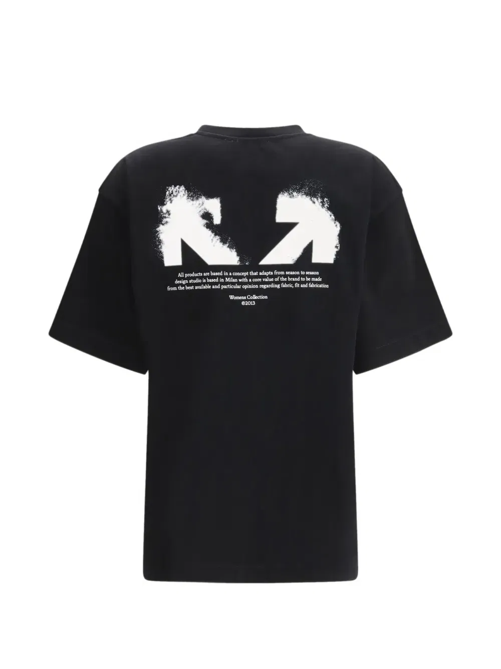 half-arrow-print T-Shirt