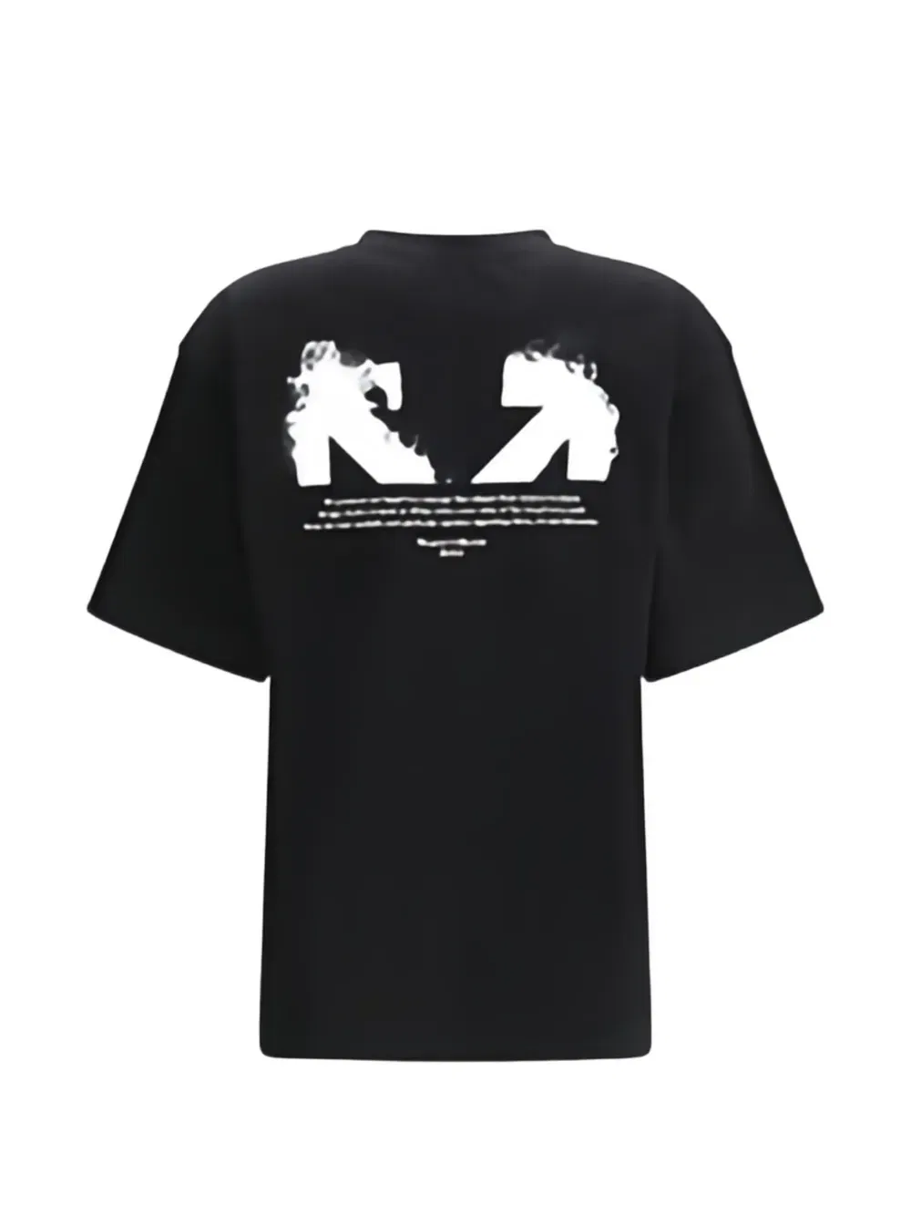 half-arrow-print T-Shirt