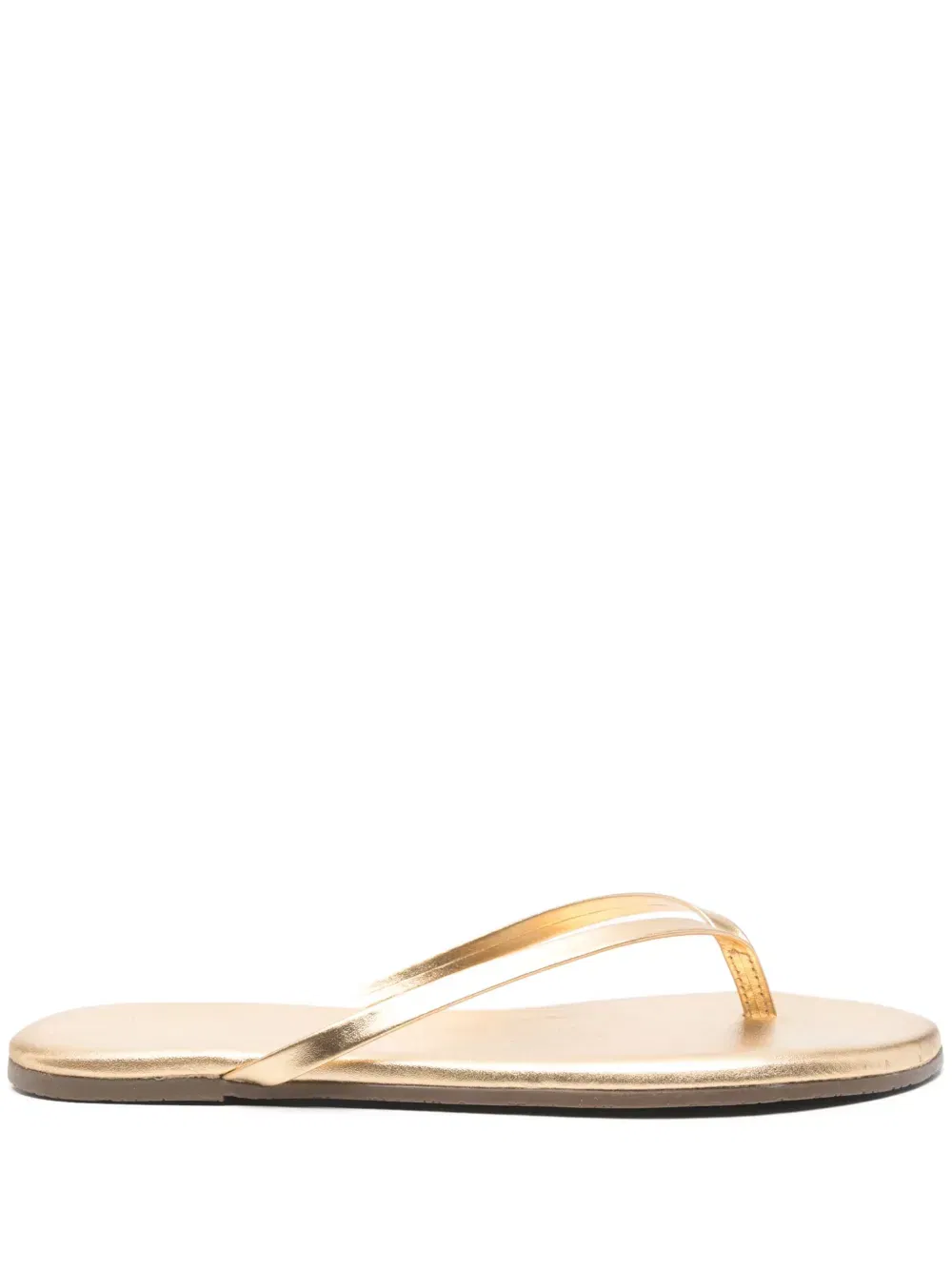Metallics flip-flops