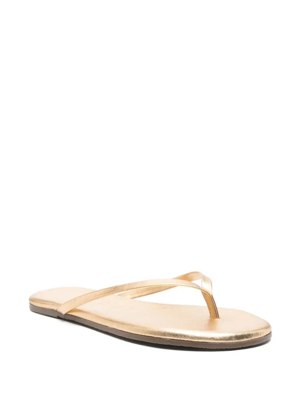 Metallics flip-flops