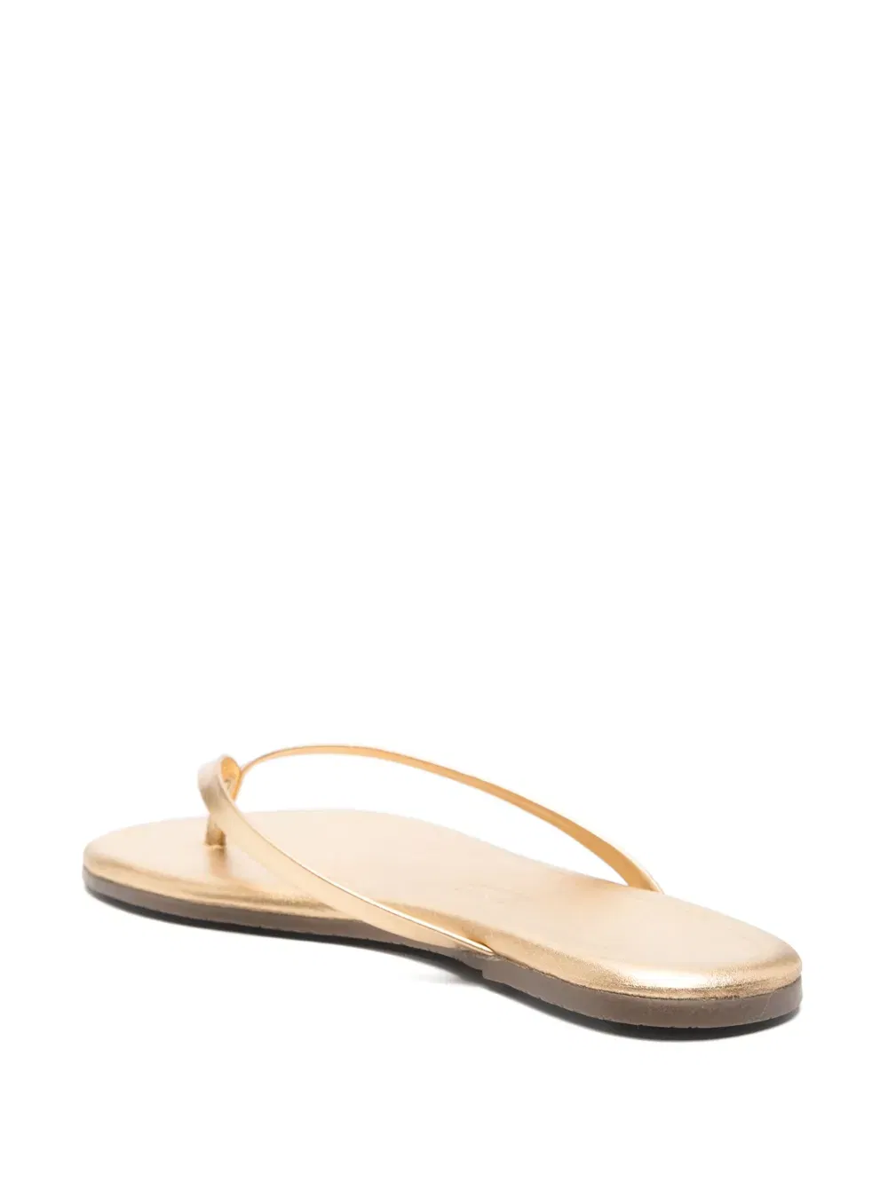 Metallics flip-flops