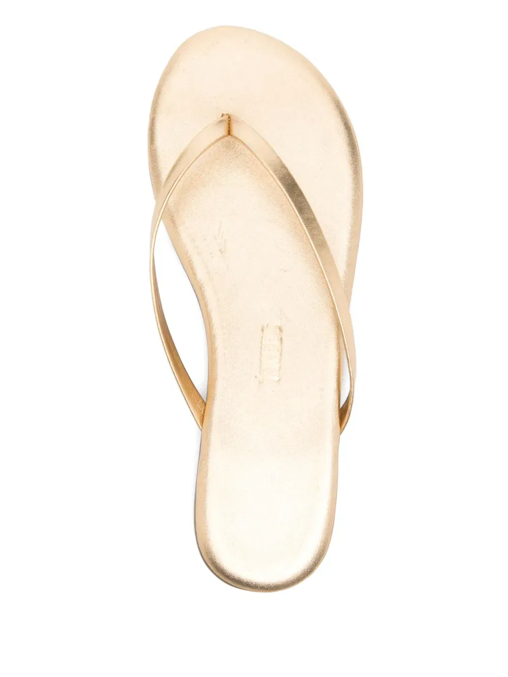 Metallics flip-flops