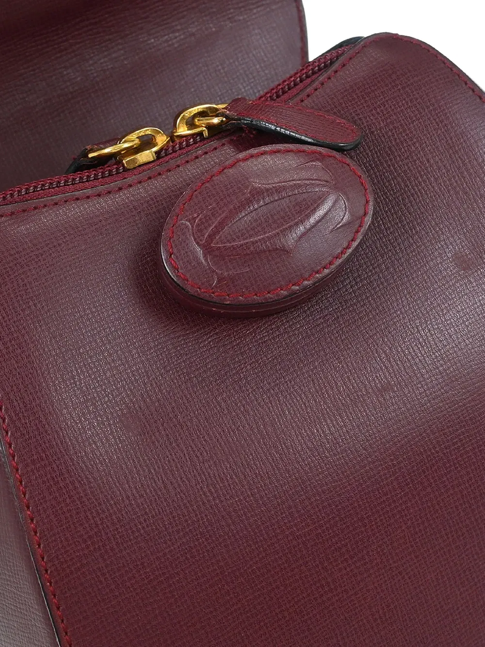 1990-2000s leather backpack
