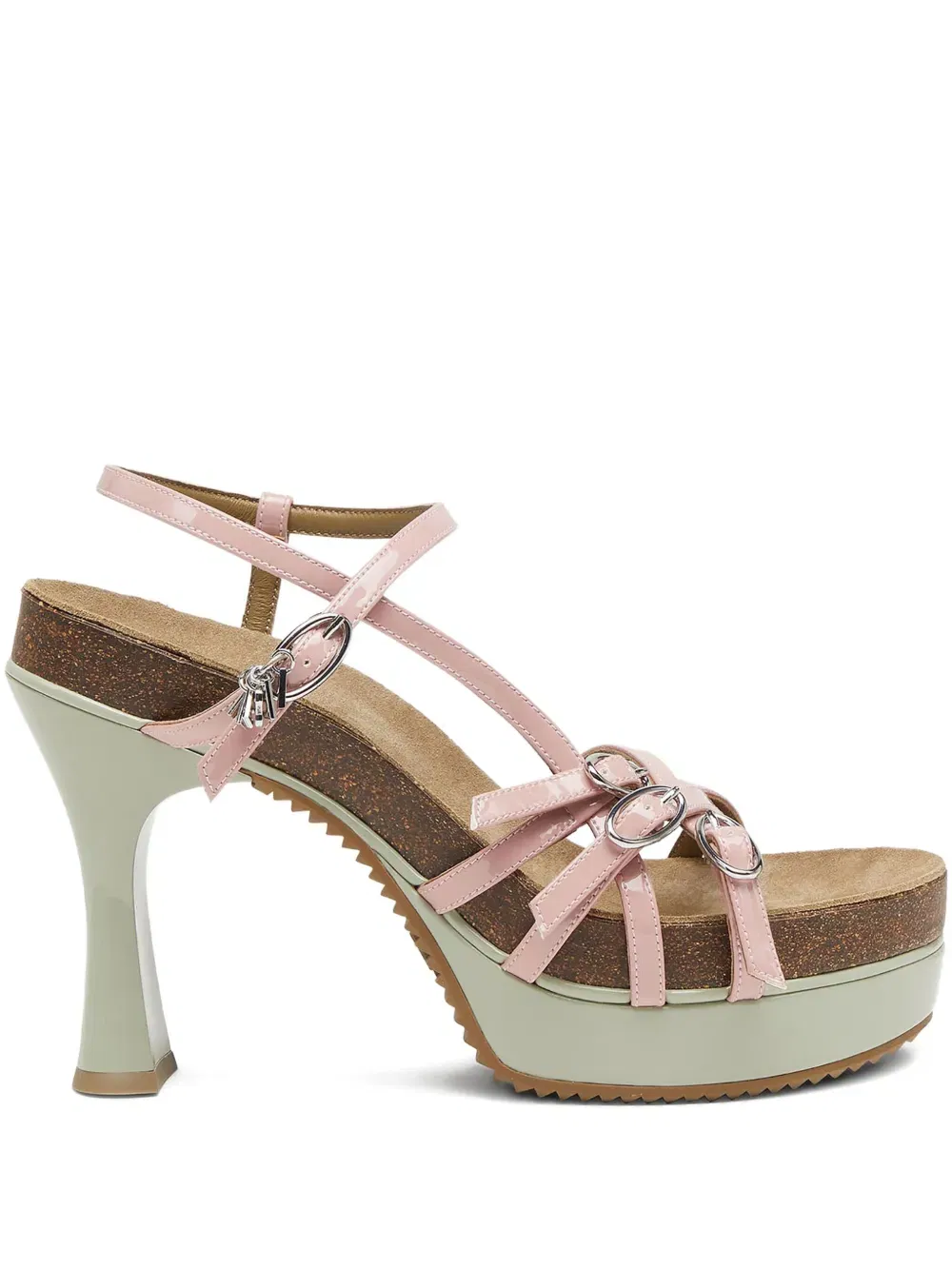 105mm D-Woodstock buckled sandals