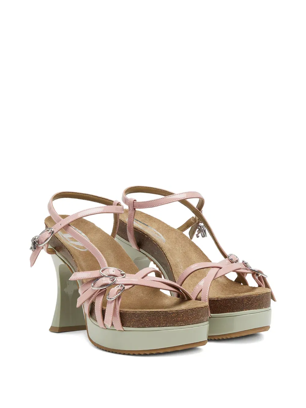 105mm D-Woodstock buckled sandals