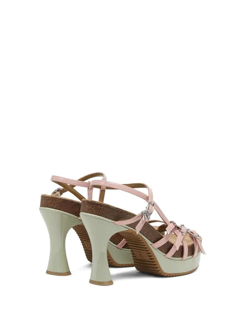 105mm D-Woodstock buckled sandals