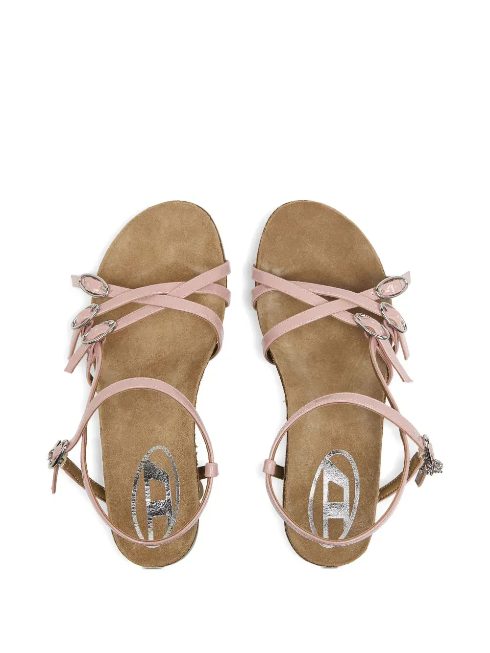 105mm D-Woodstock buckled sandals