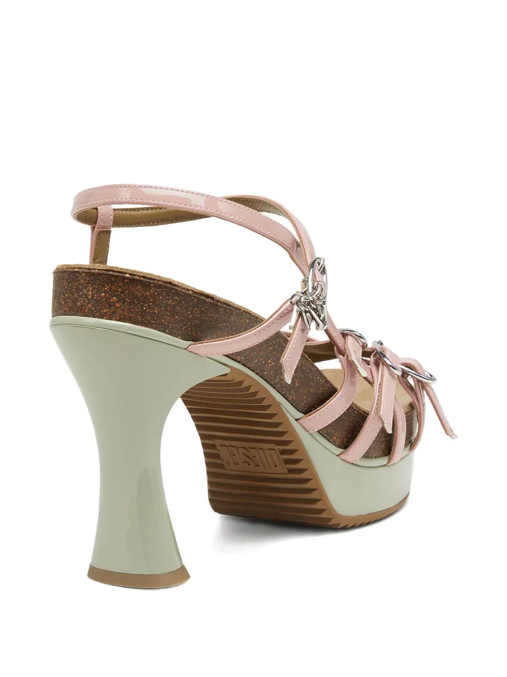 105mm D-Woodstock buckled sandals