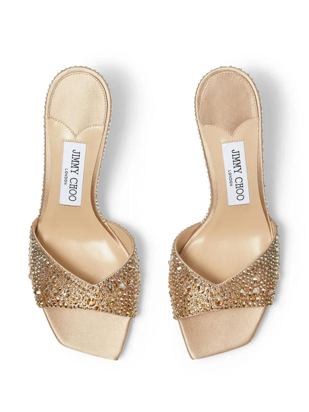 70mm Skye satin sandals