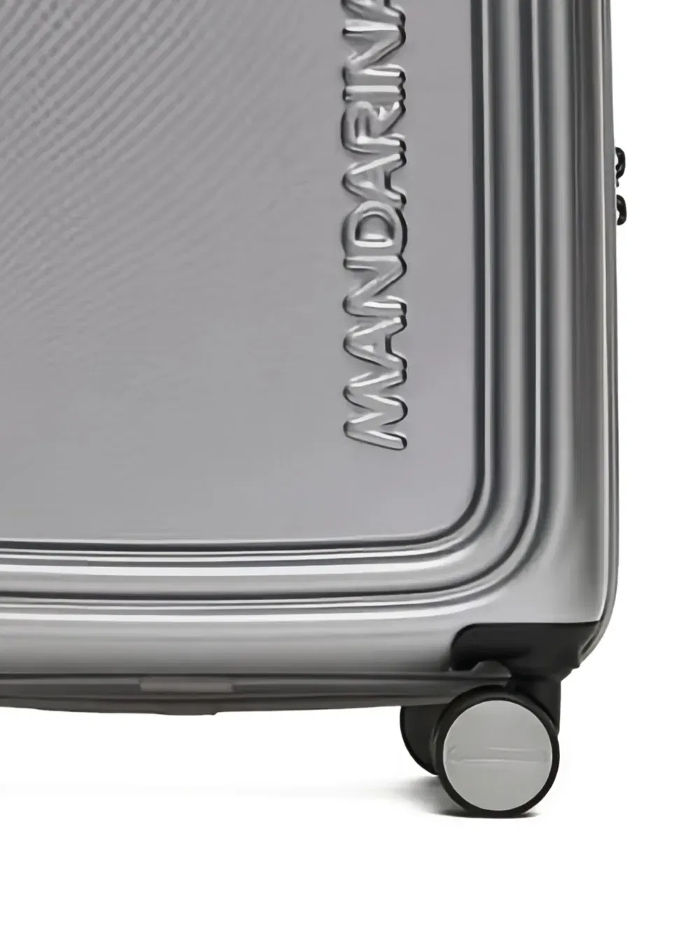 logo-embossed trolley