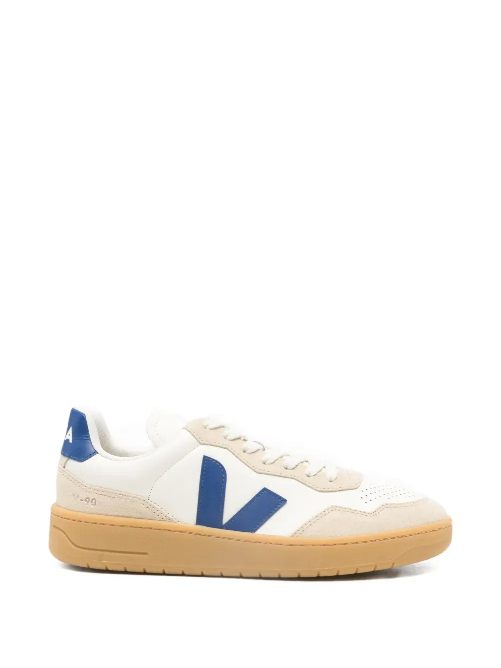 V90 O.T. leather panelled sneakers