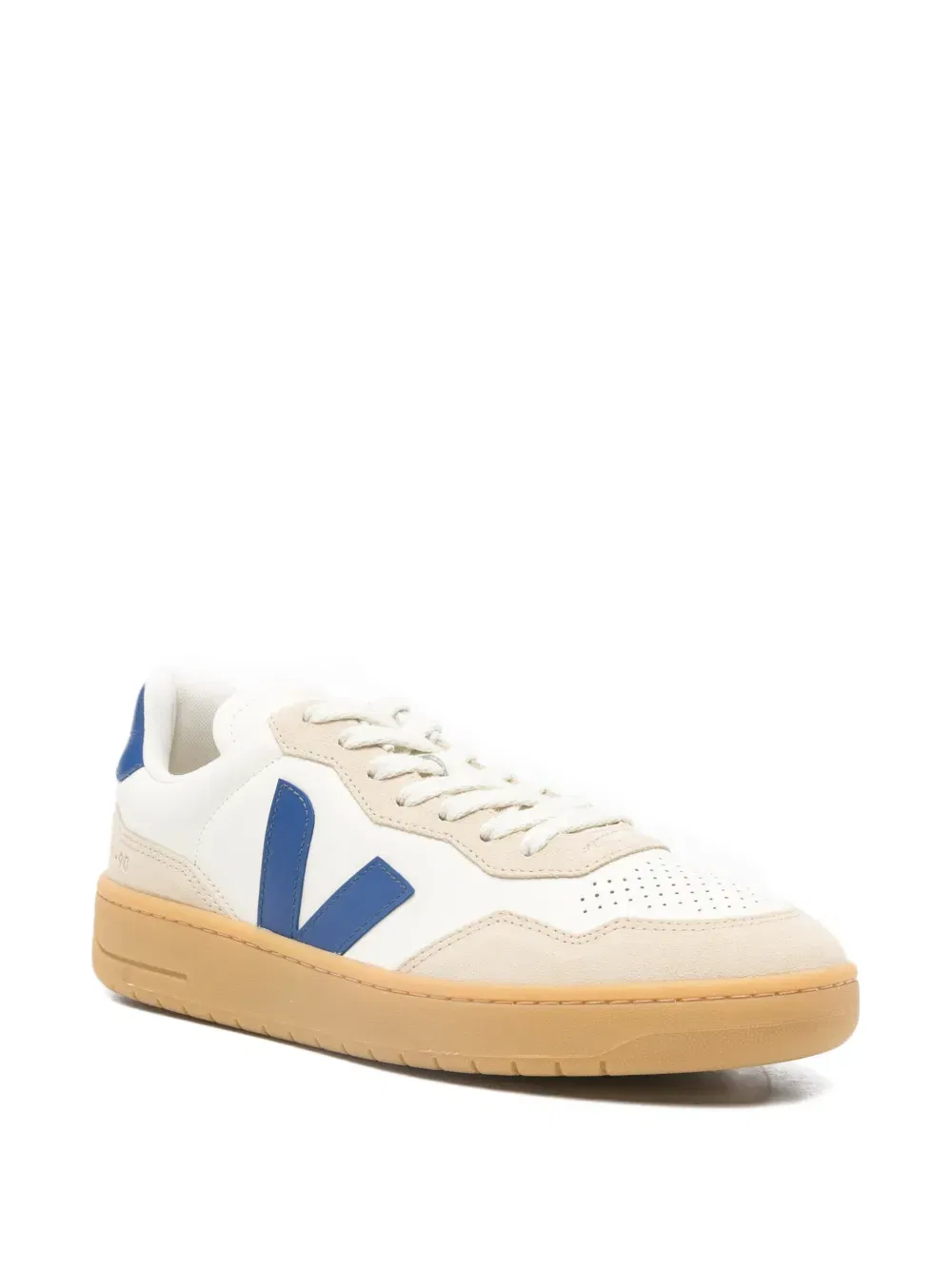 V90 O.T. leather panelled sneakers