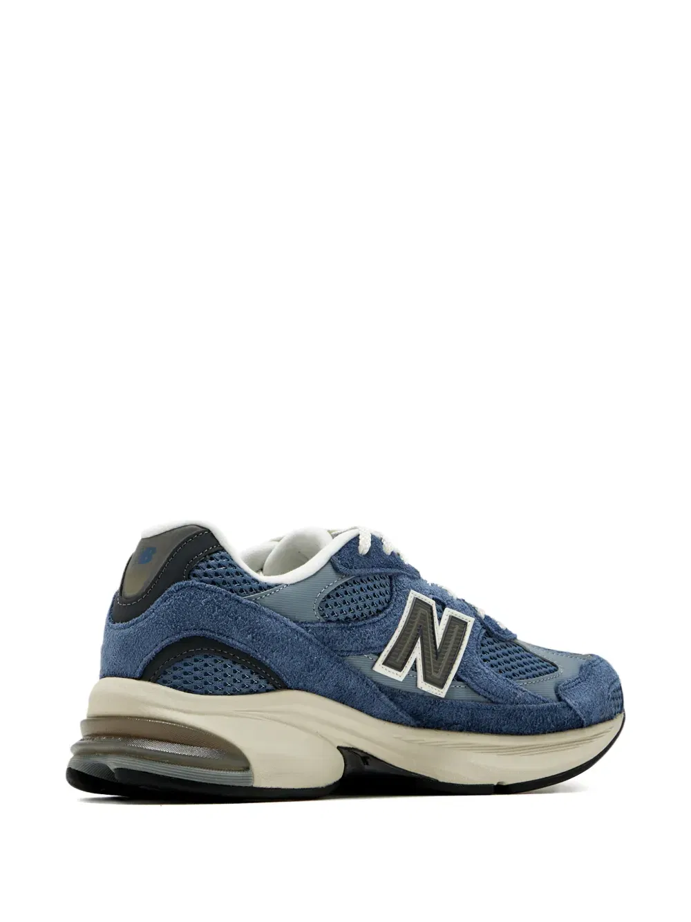 2010 suede mesh sneakers