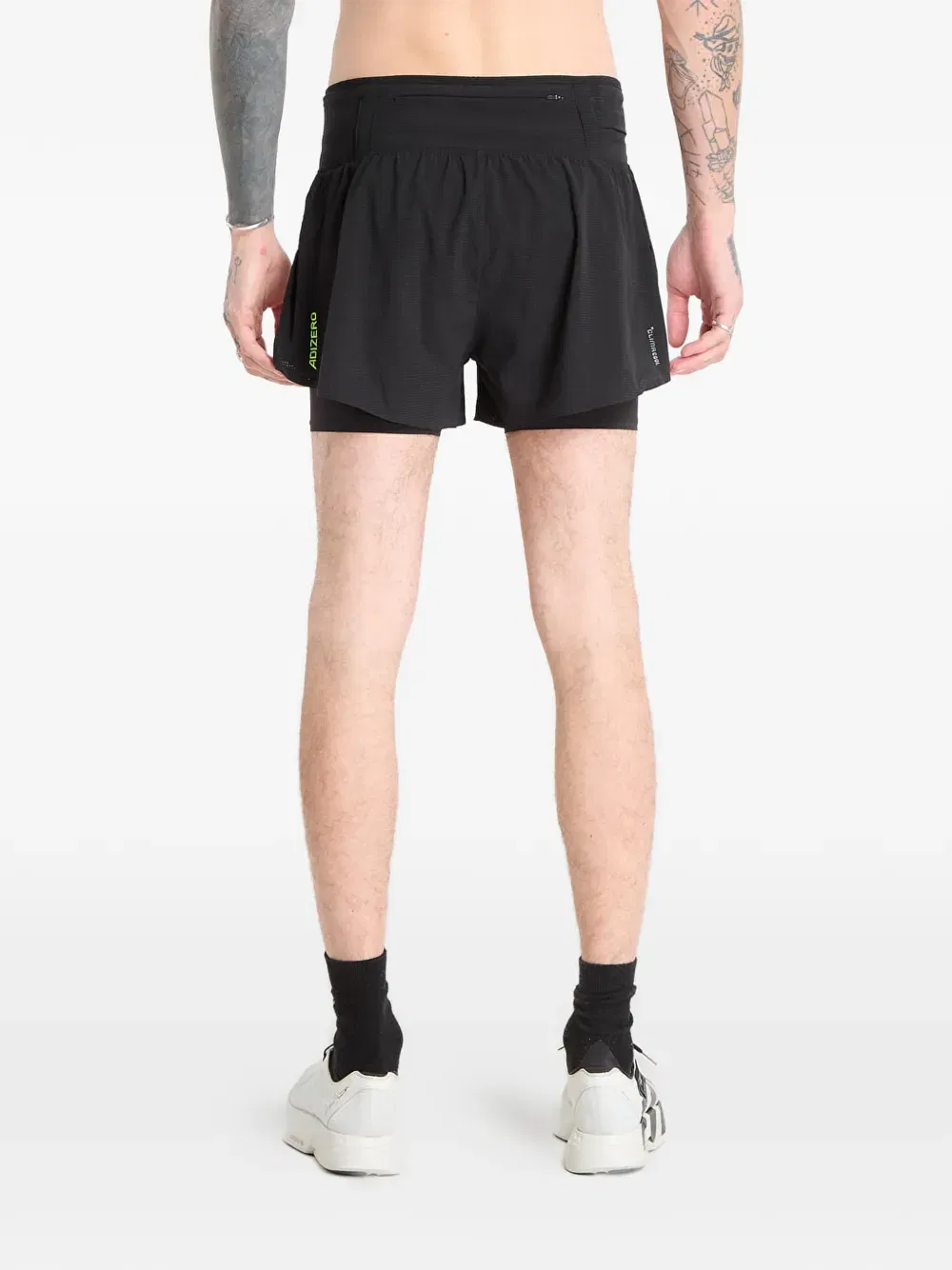 Adizero stripe-detail shorts