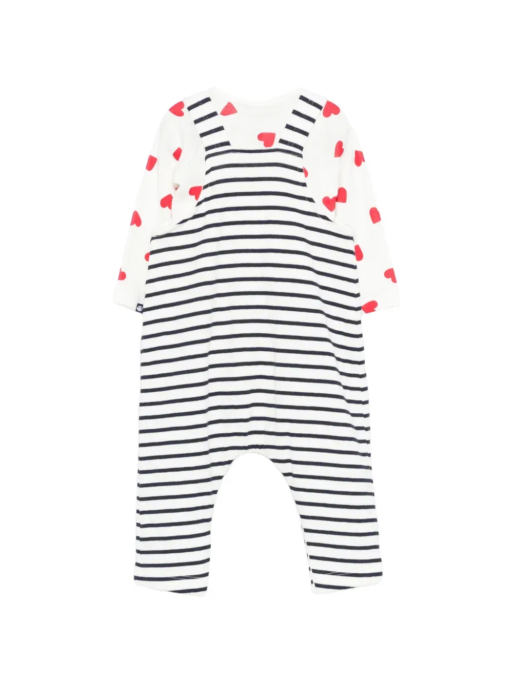 heart-print body set