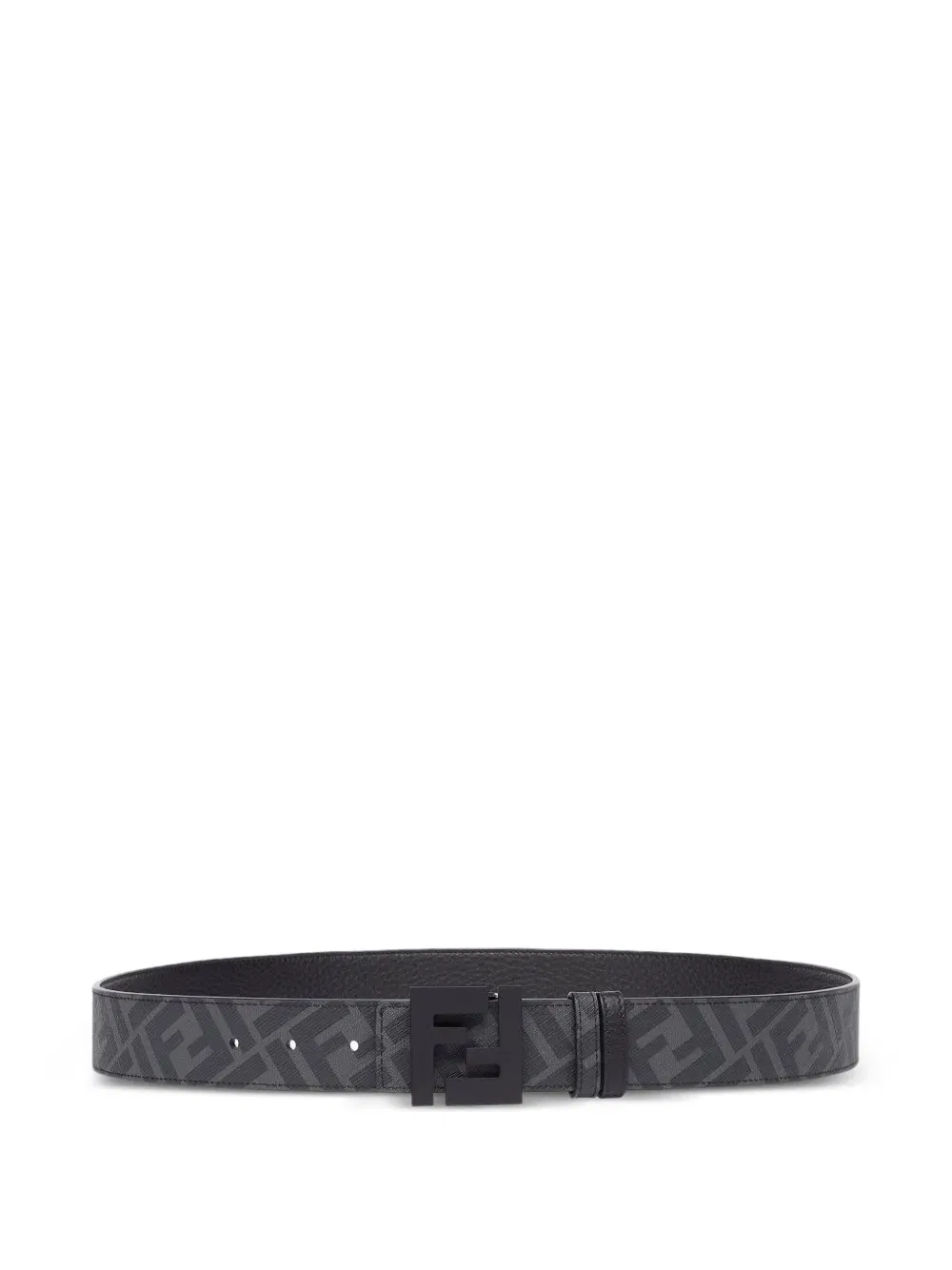 reversible logo-buckle belt