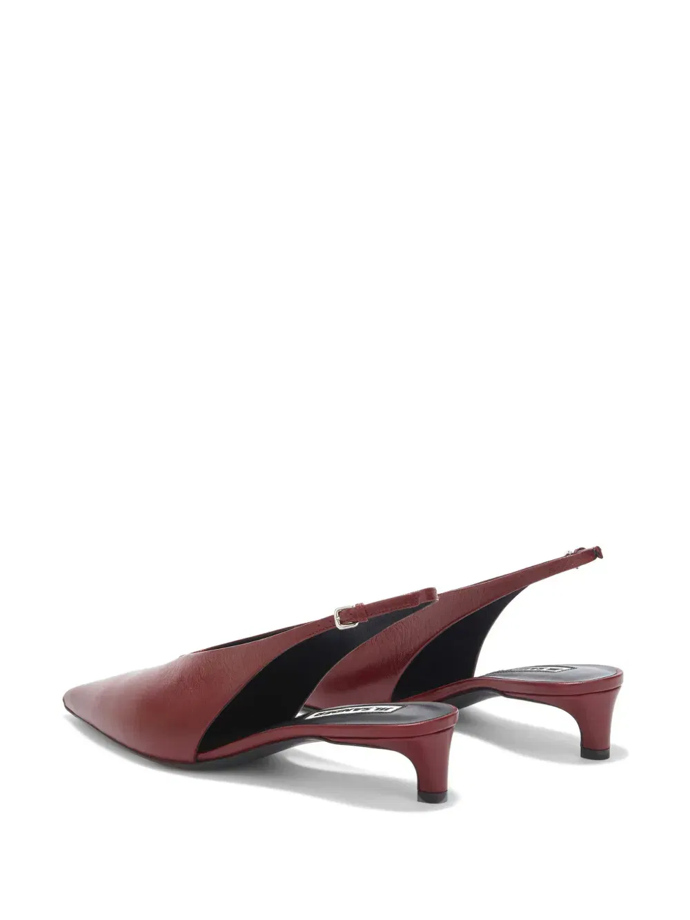45mm slingback leather pumps