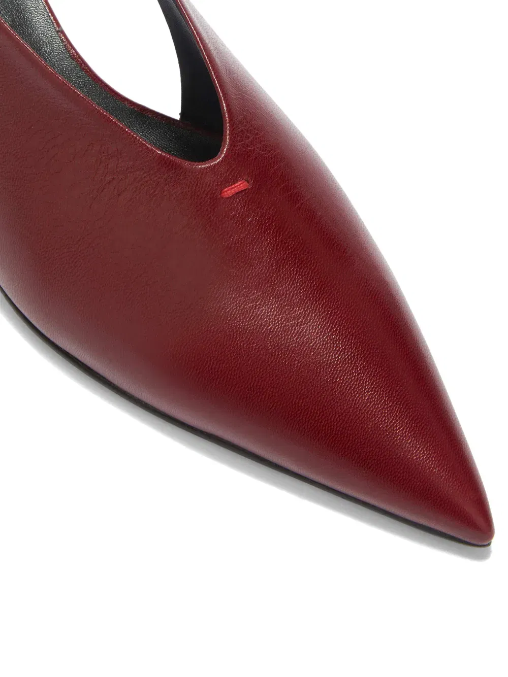 45mm slingback leather pumps