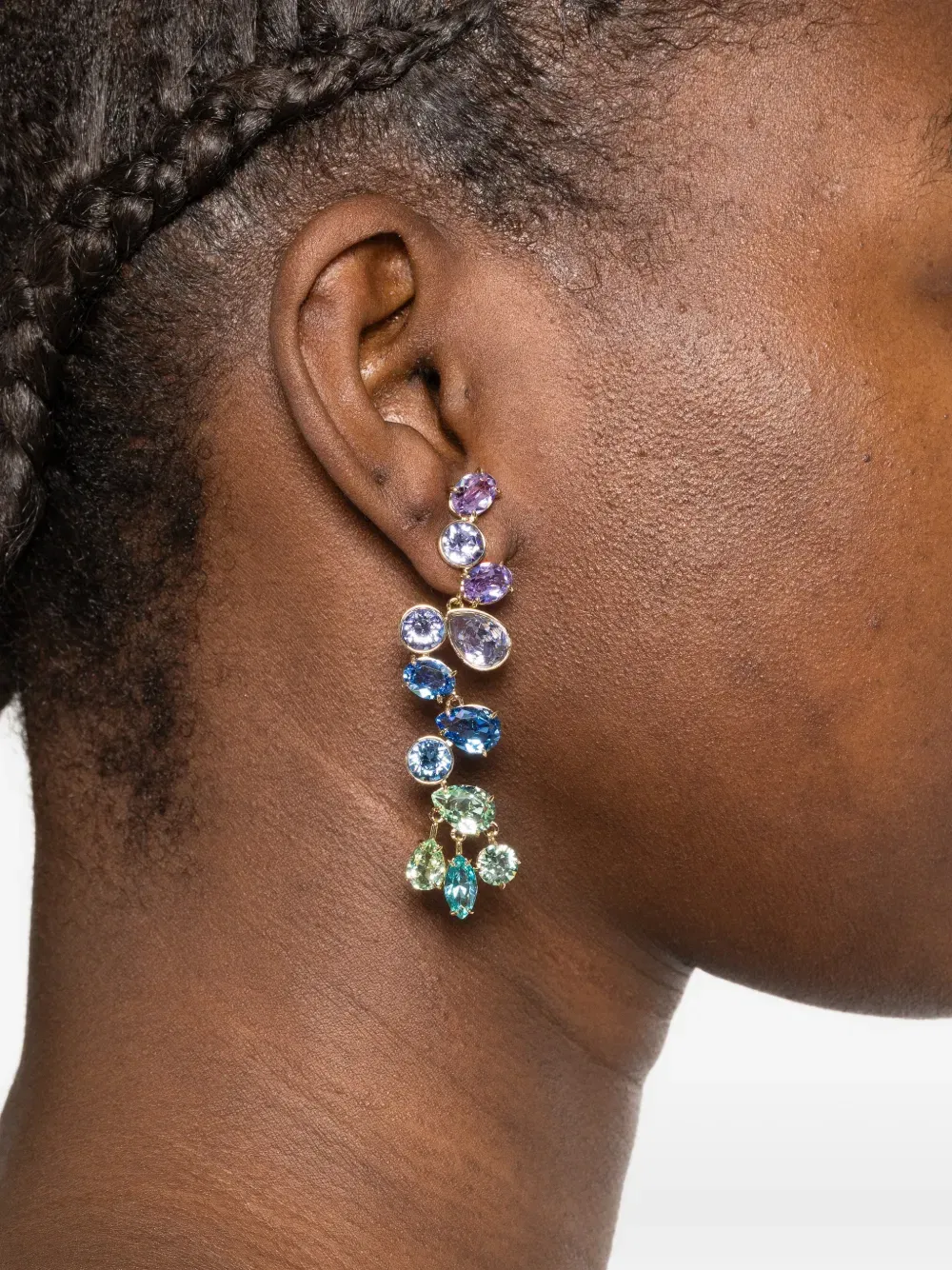 Gema drop-effect earrings