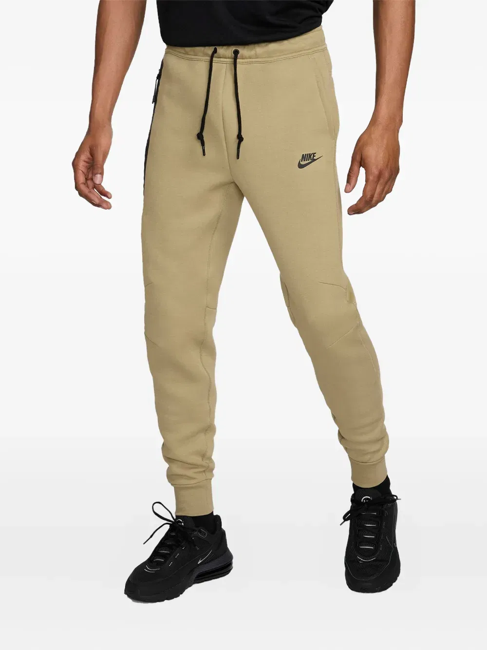 tech-fleece track pants