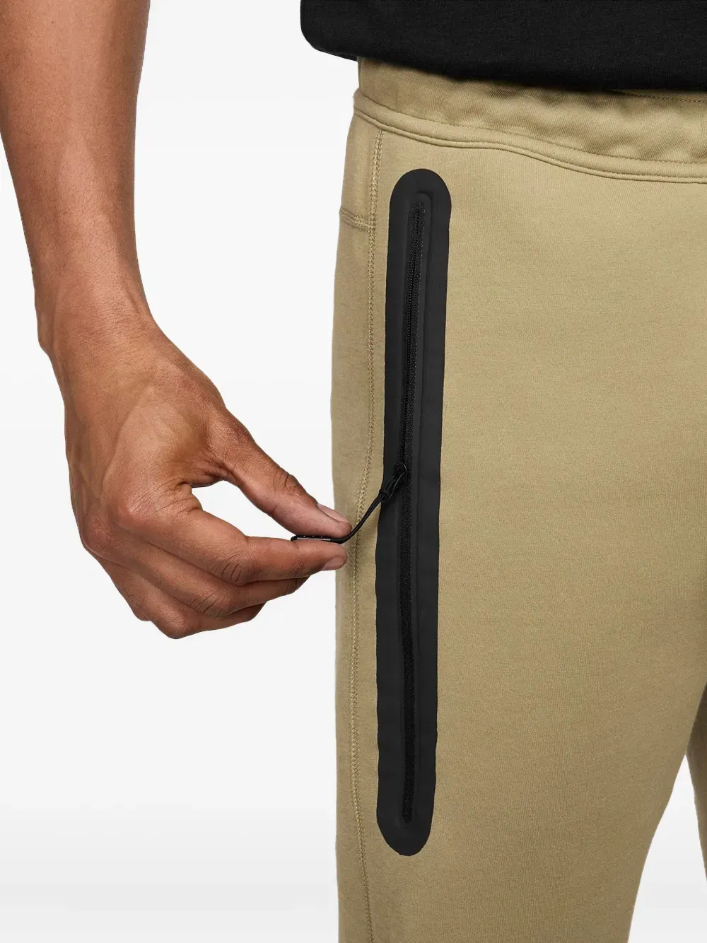 tech-fleece track pants