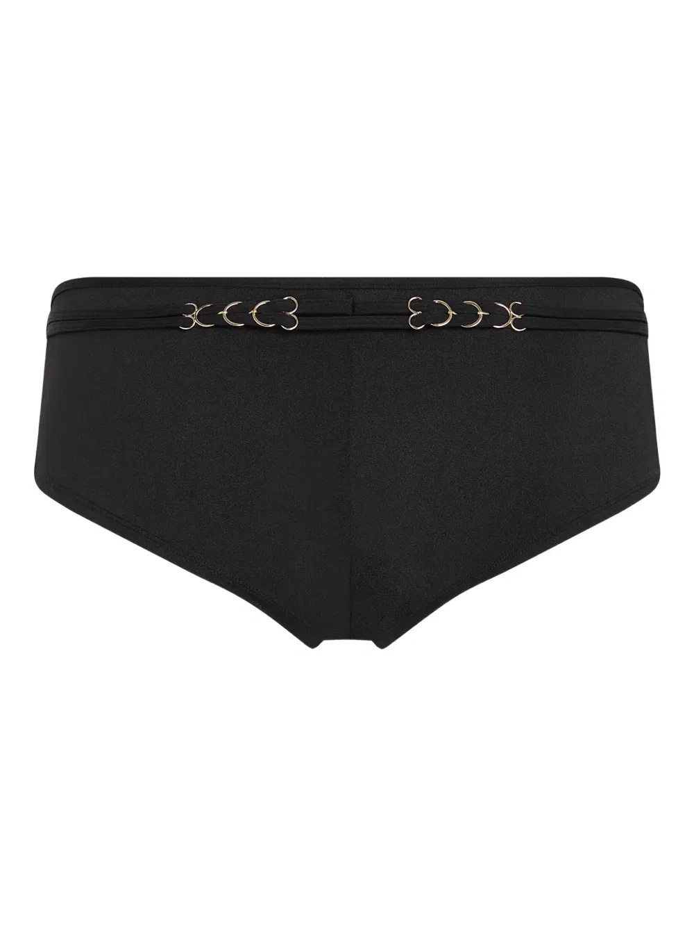 metal-embellished briefs
