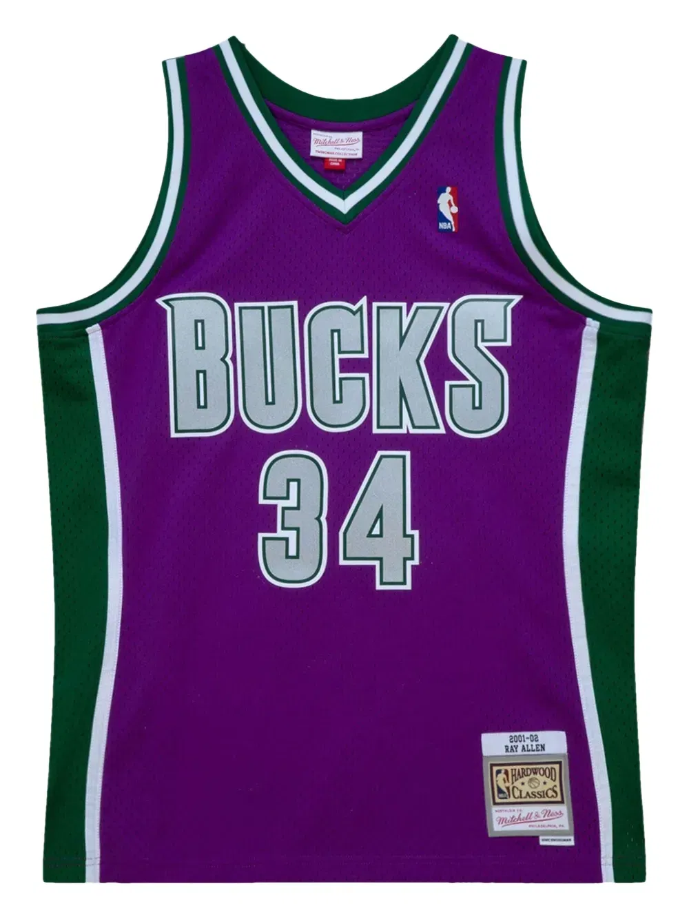 Ray Allen NBA Milwaukee Bucks 2011 Swingman vest