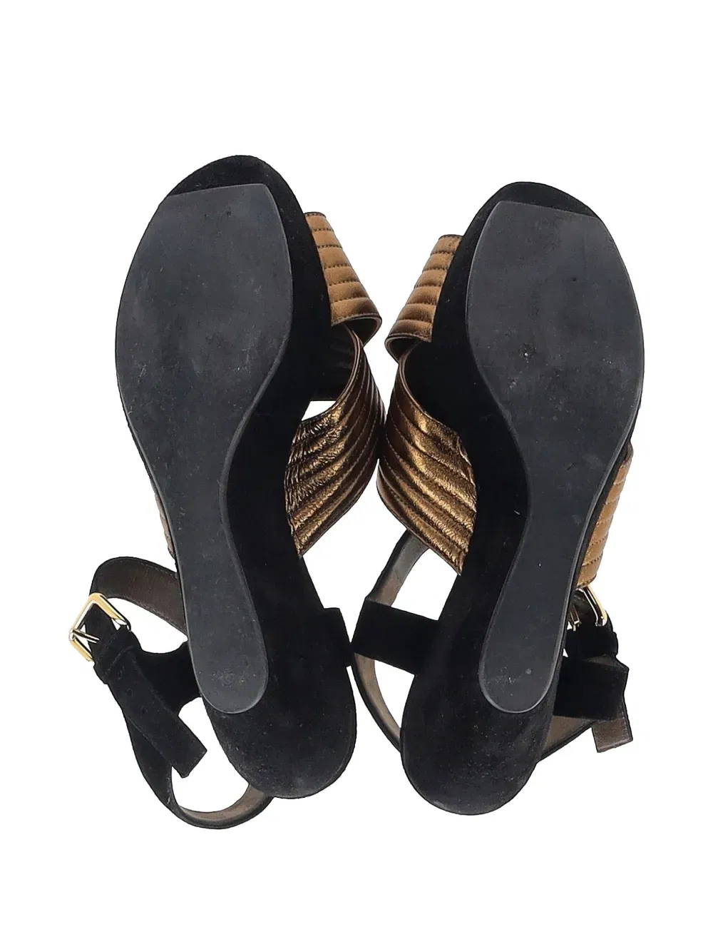 cross-strap platform sandals