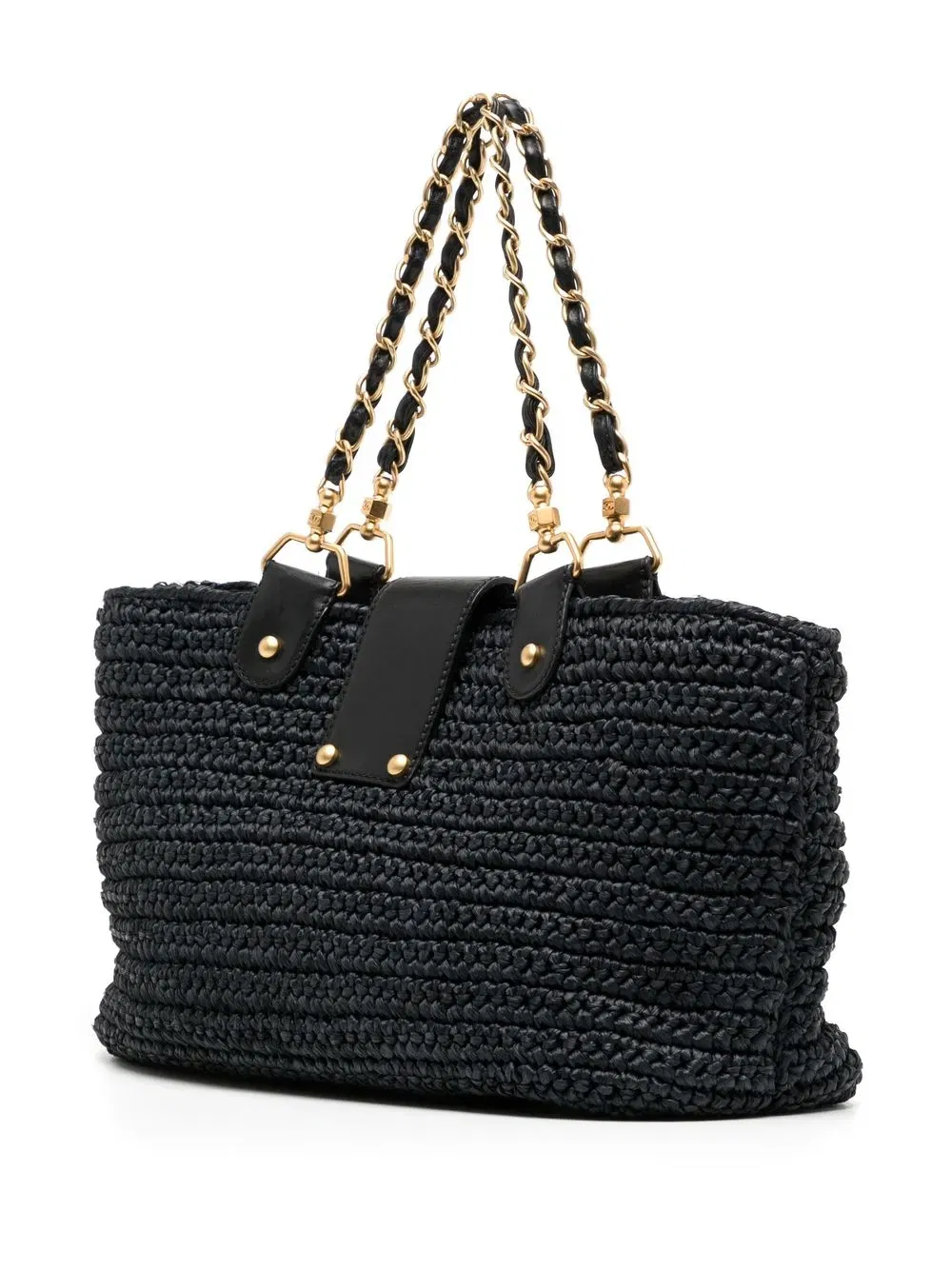 2005-2006 CC Turn-lock woven tote bag