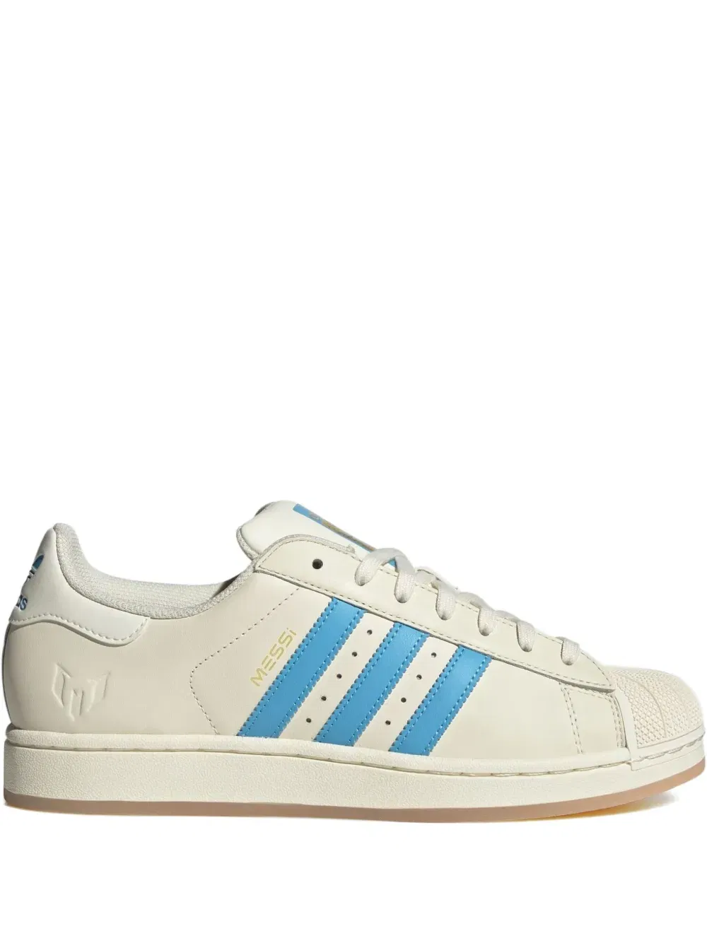 Superstar Lionel Messi "Cream White/Semi Blue Burst" sneakers