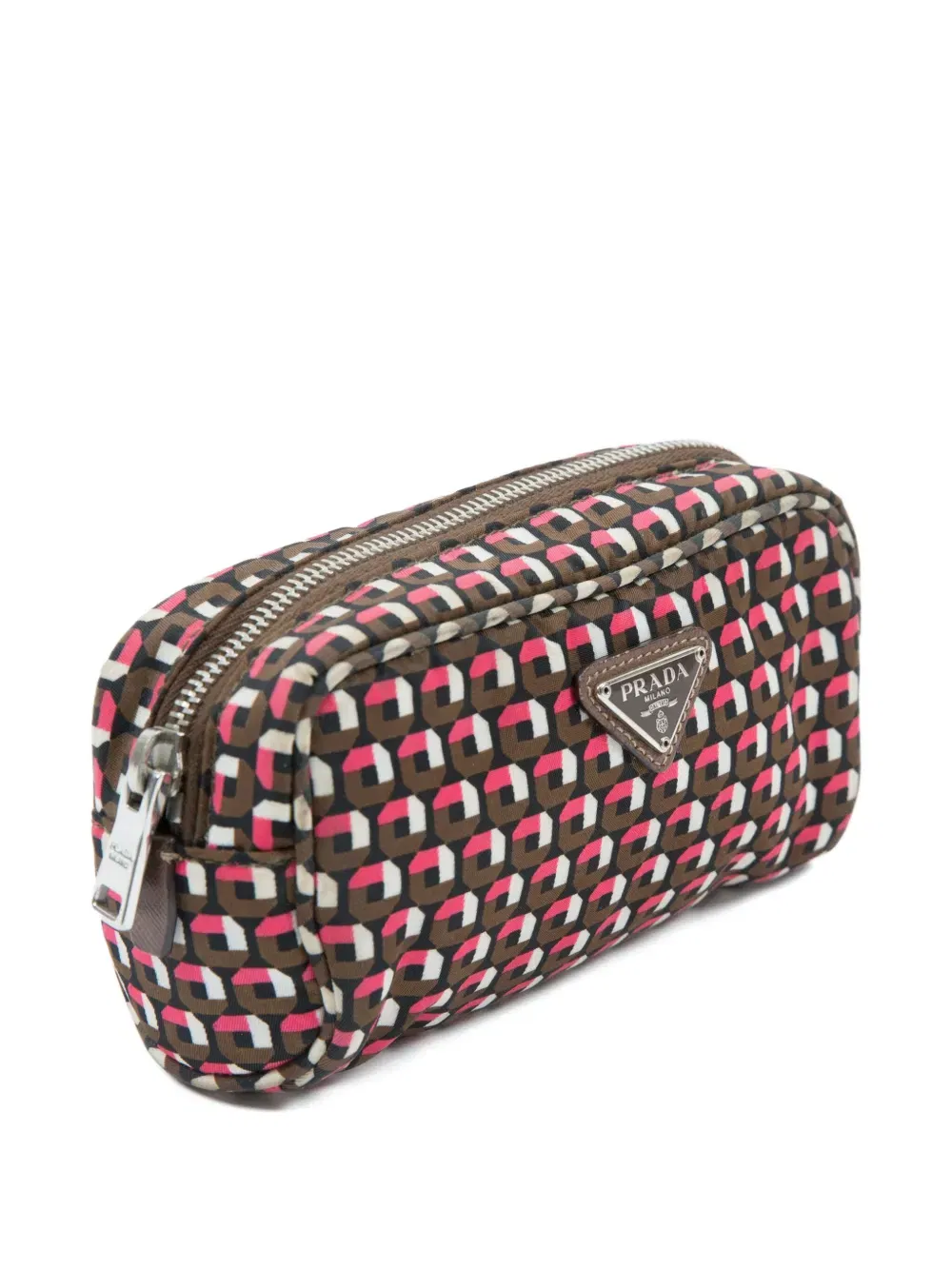 2024 geometric-print clutch