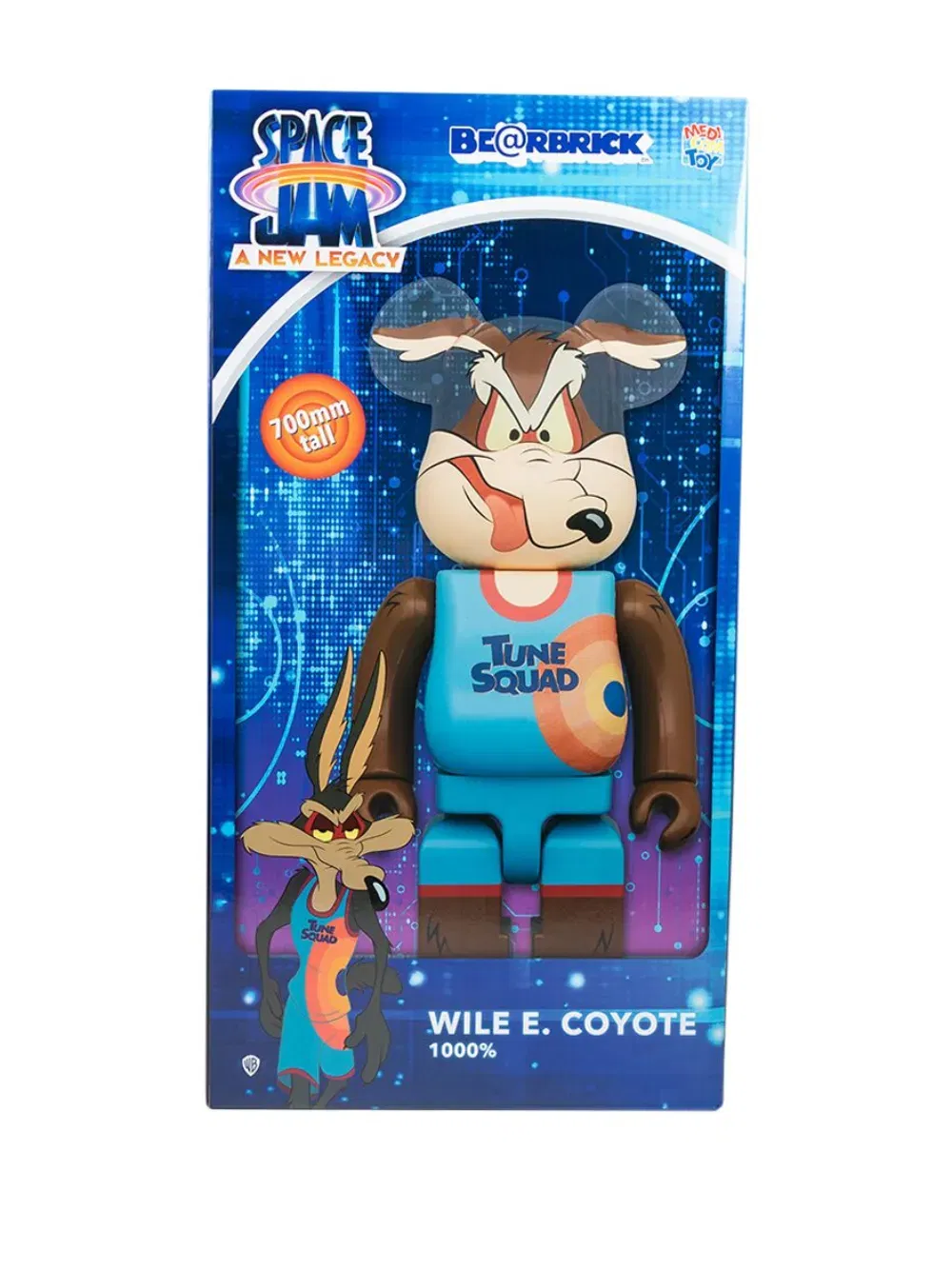 x Space Jam: A New Legacy BE@RBRICK Wile E. Coyote 1000% figure