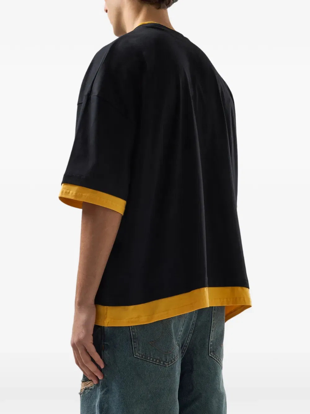 short-sleeve logo-lettering T-Shirt