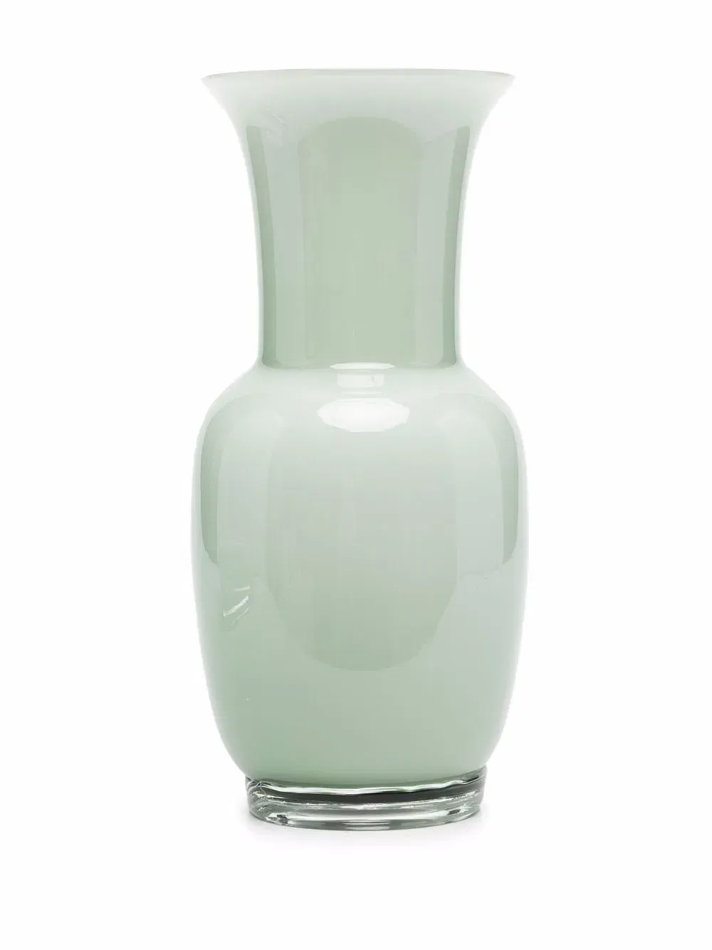Opalino glass vase