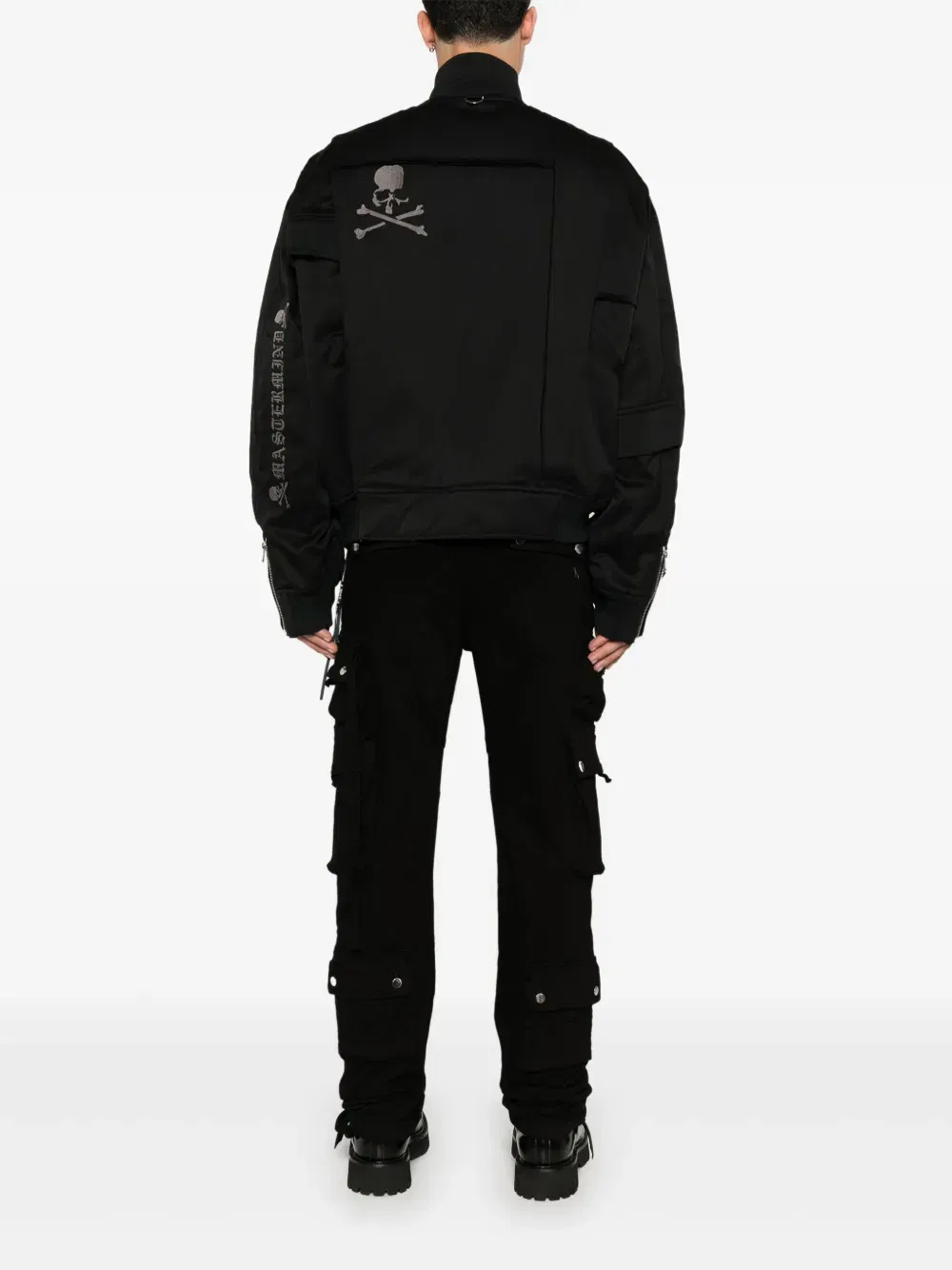 Puzzle bomber jacket