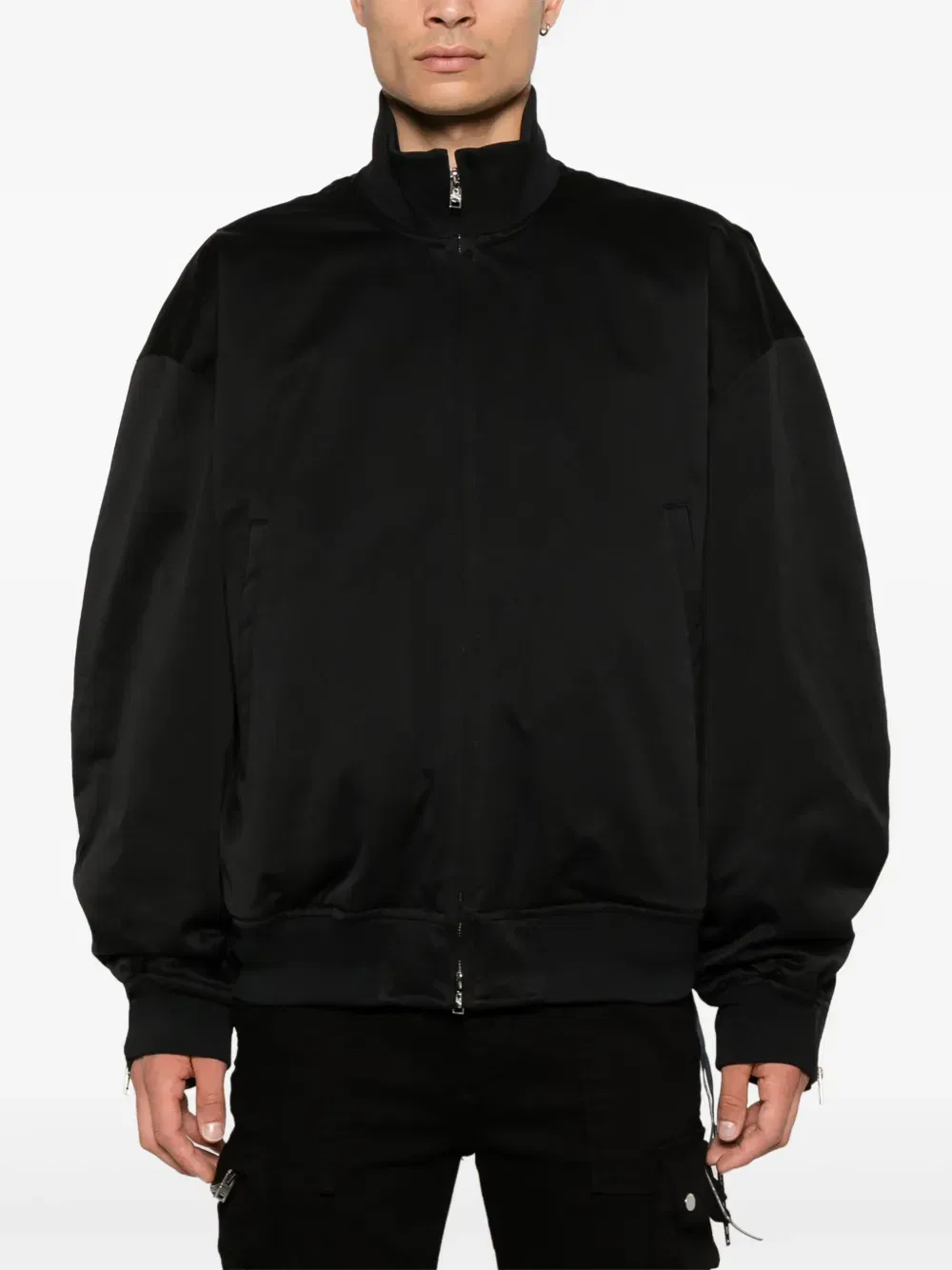 Puzzle bomber jacket
