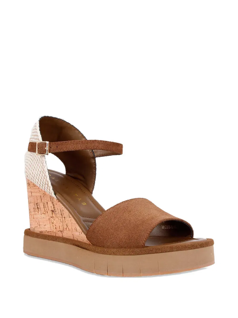 Eileen suede wedge sandals