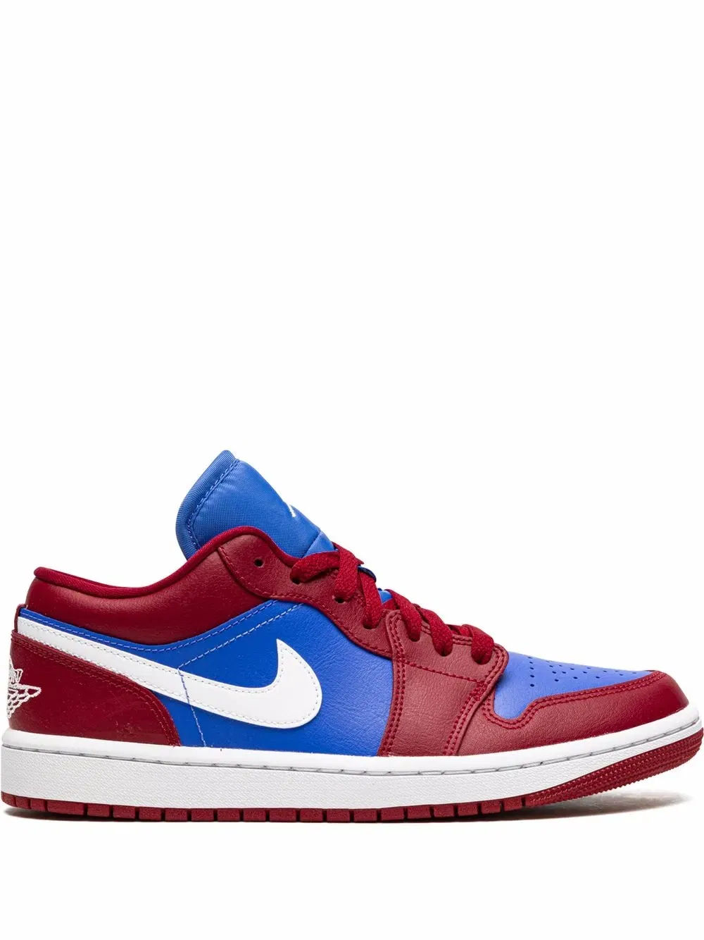 Air Jordan 1 Low "Pomegranate/Medium Blue" sneakers
