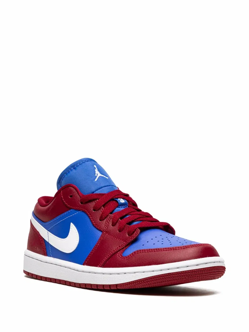Air Jordan 1 Low "Pomegranate/Medium Blue" sneakers